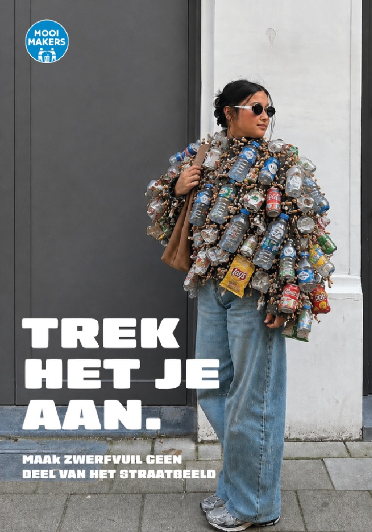 Campagneaffiche Trek het je aan voor Mooimakers